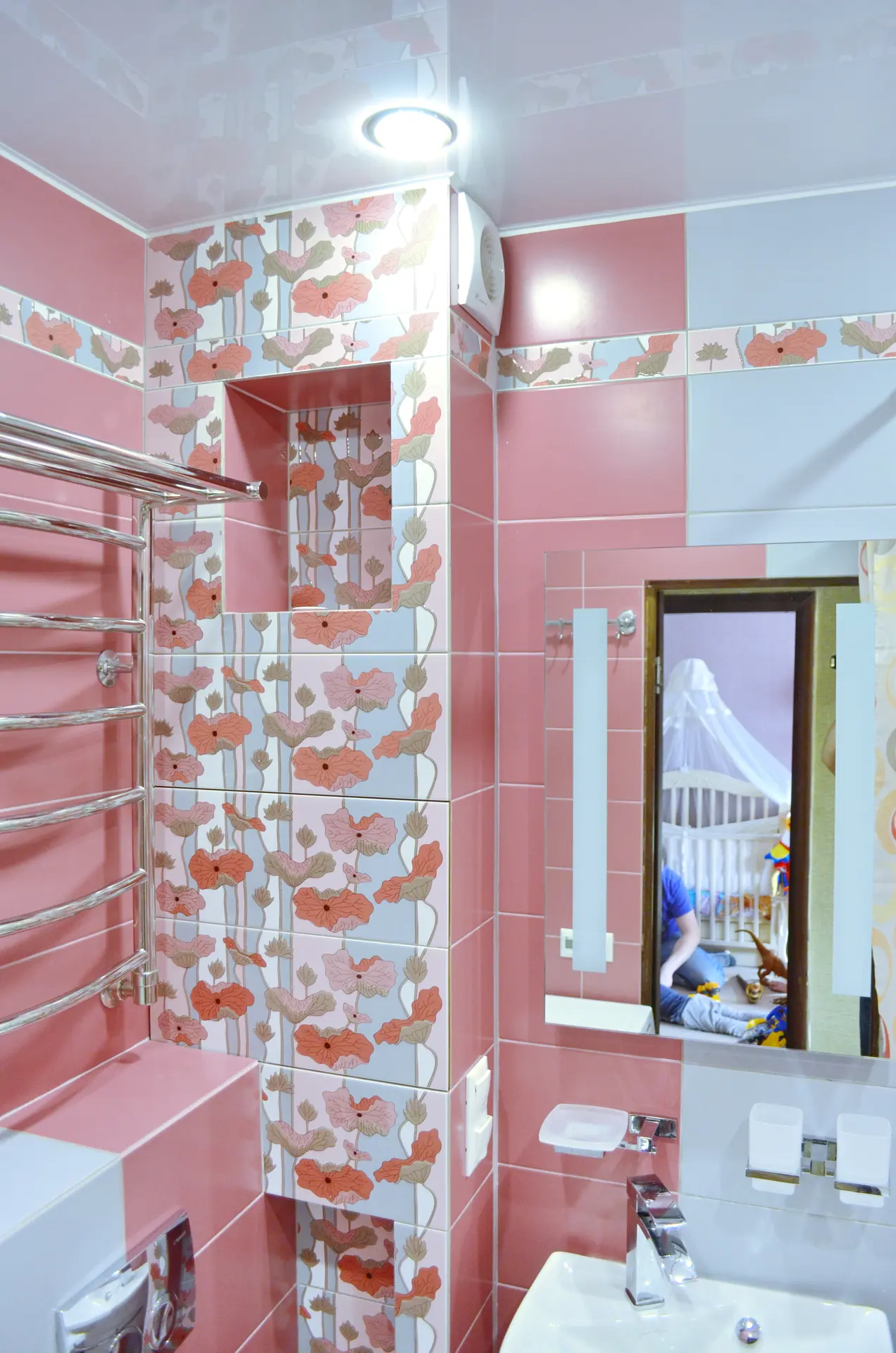 Ремонт ванной комнаты в Москве: фотографии объекта, фото 75 — ремонт квартиры в Москве