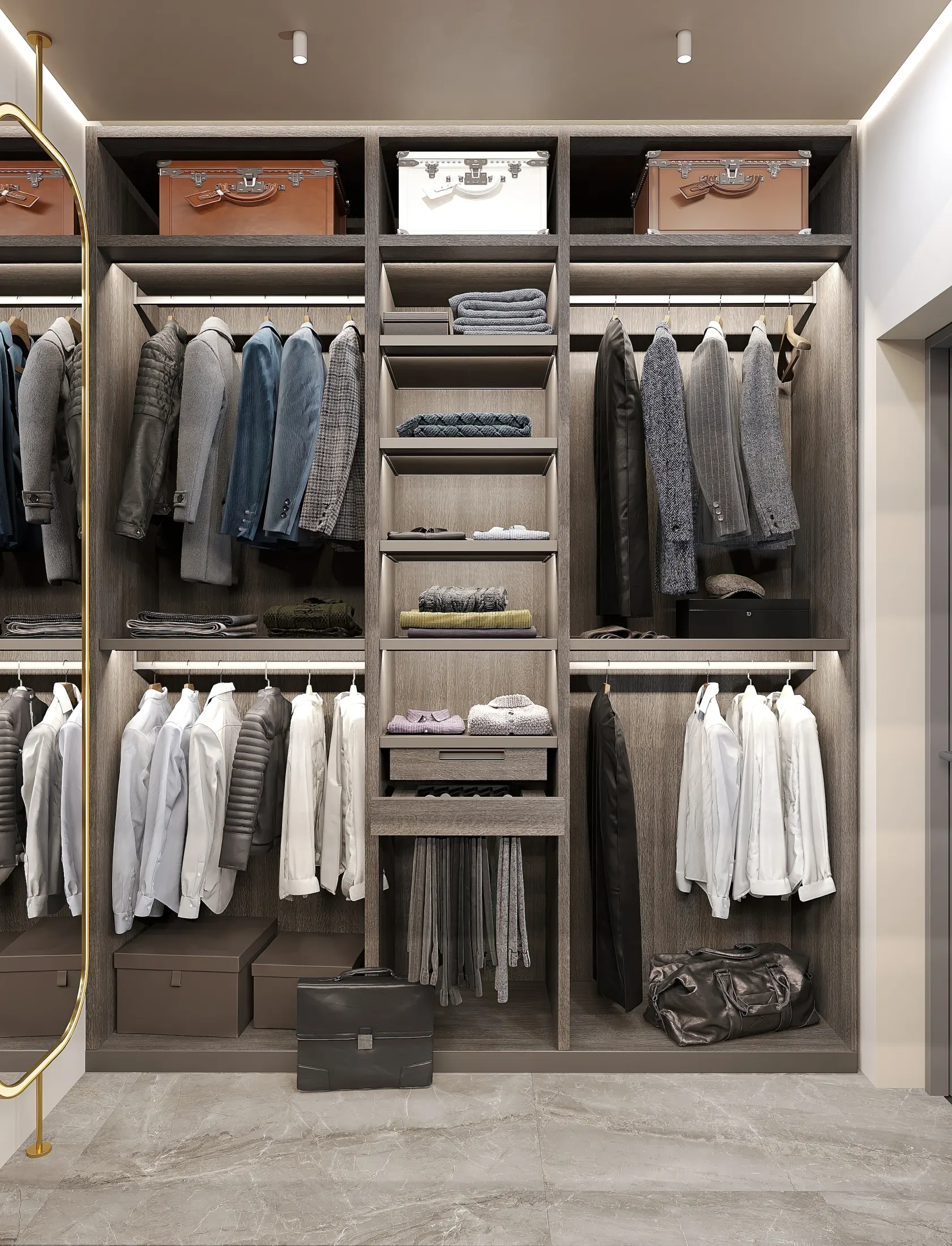 Гардеробные, фото 15