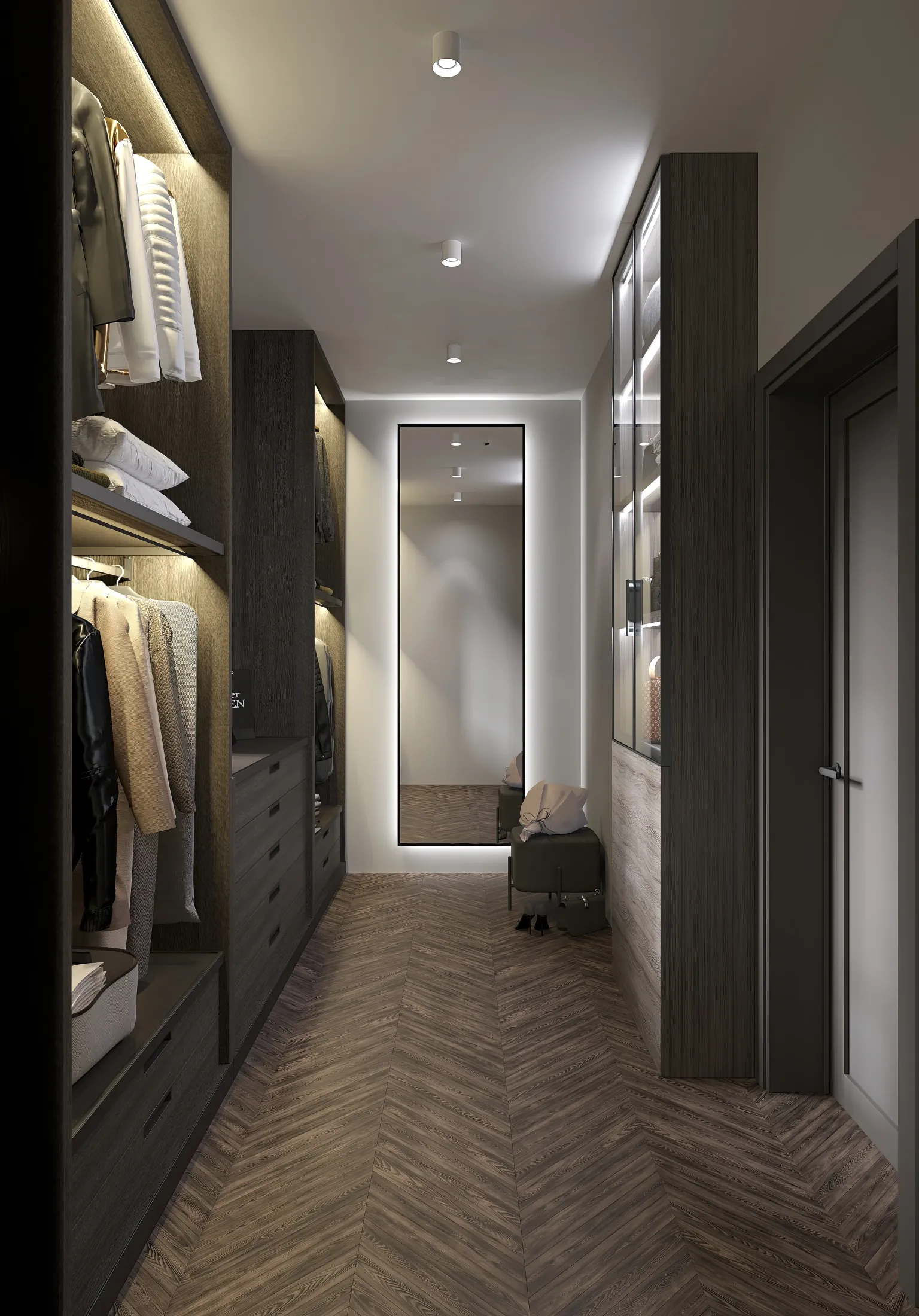 Гардеробные, фото 16